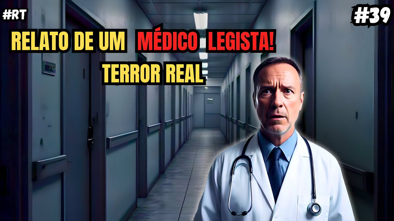 RELATO DE UM M&Eacute;DICO LEGISTA! RELATOS DE TERROR EP.39 #rt