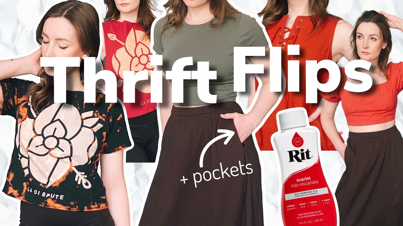 Easy thrift flips with clothes I already have