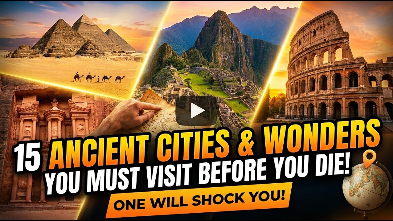 15 Ancient Places You MUST Visit Before You Die Ultimate History & Travel Documentary