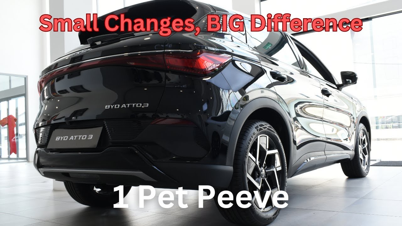 BYD Atto 3 Facelift 2024 - The Changes, The Price & We Revisit Some Features