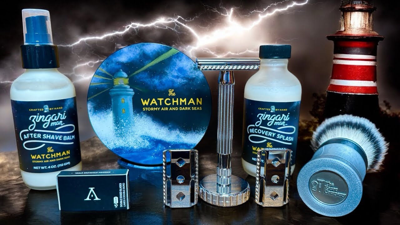 The VANGUARD Razor by The Razor Company My Full Review Shaving with The Watchman by ZINGARI Man