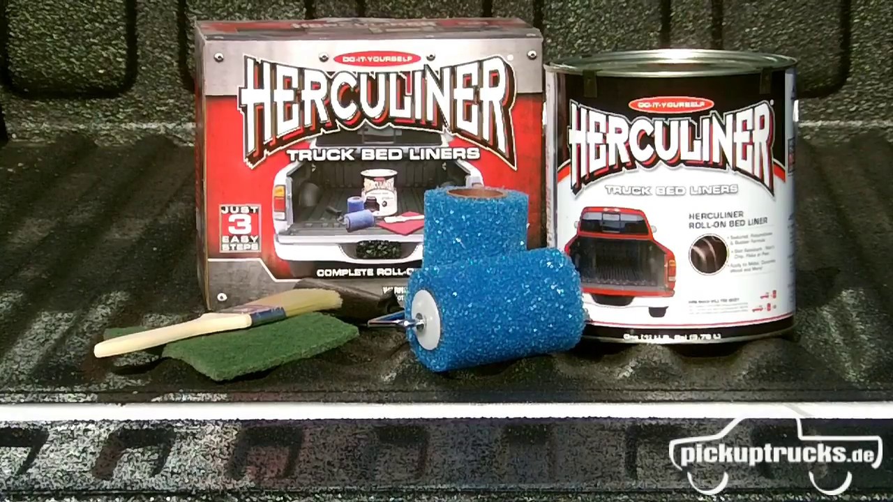 Herculiner Ladeflächenbeschichtung. Vorstellung, Anleitung, Test Video 1