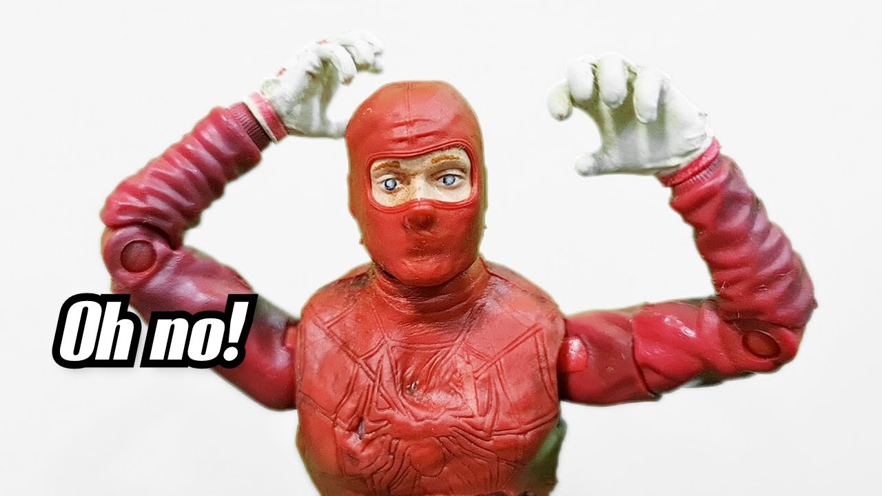 I damaged my Marvel Legends Wrestler Spider-man