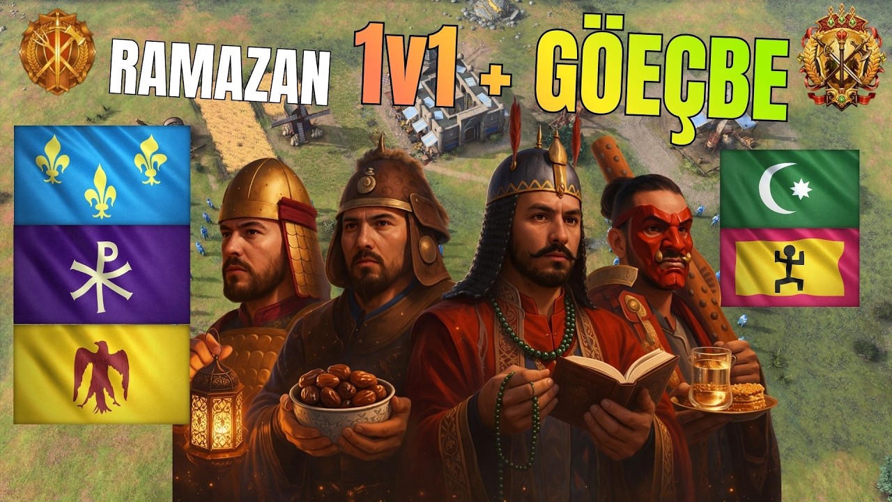 Zafer Getiren Maçlar Ramazanda Canlı Yayında | Age of Empires IV