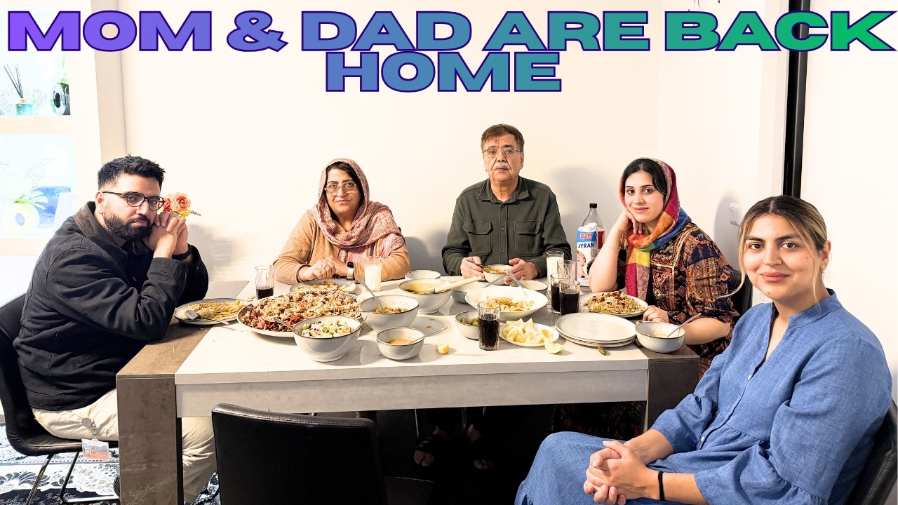 Mom & Dad Are finally  Home | All family together again|  مادر و پدر بالاخره به خانه آمدند