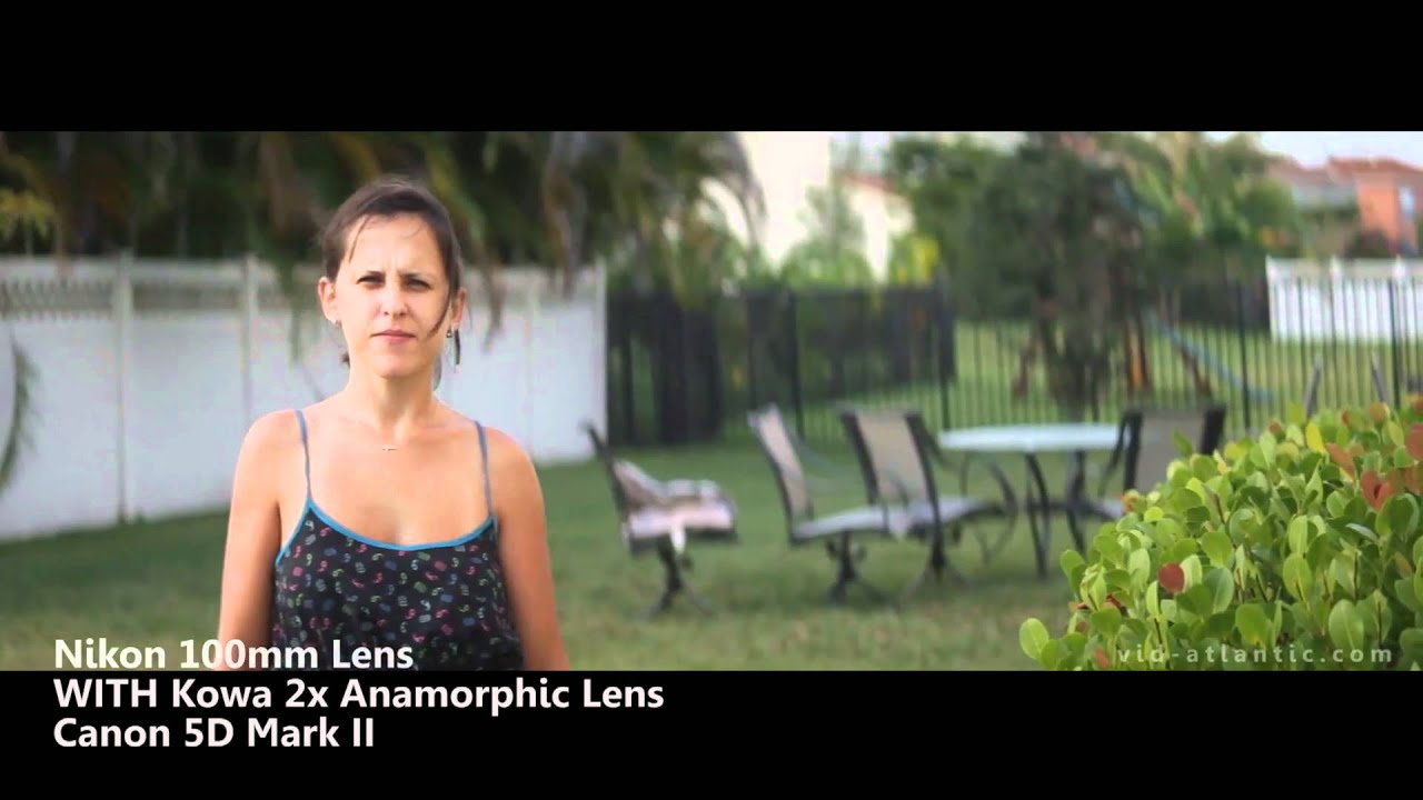 Anamorphic Lens Shots - Before & After