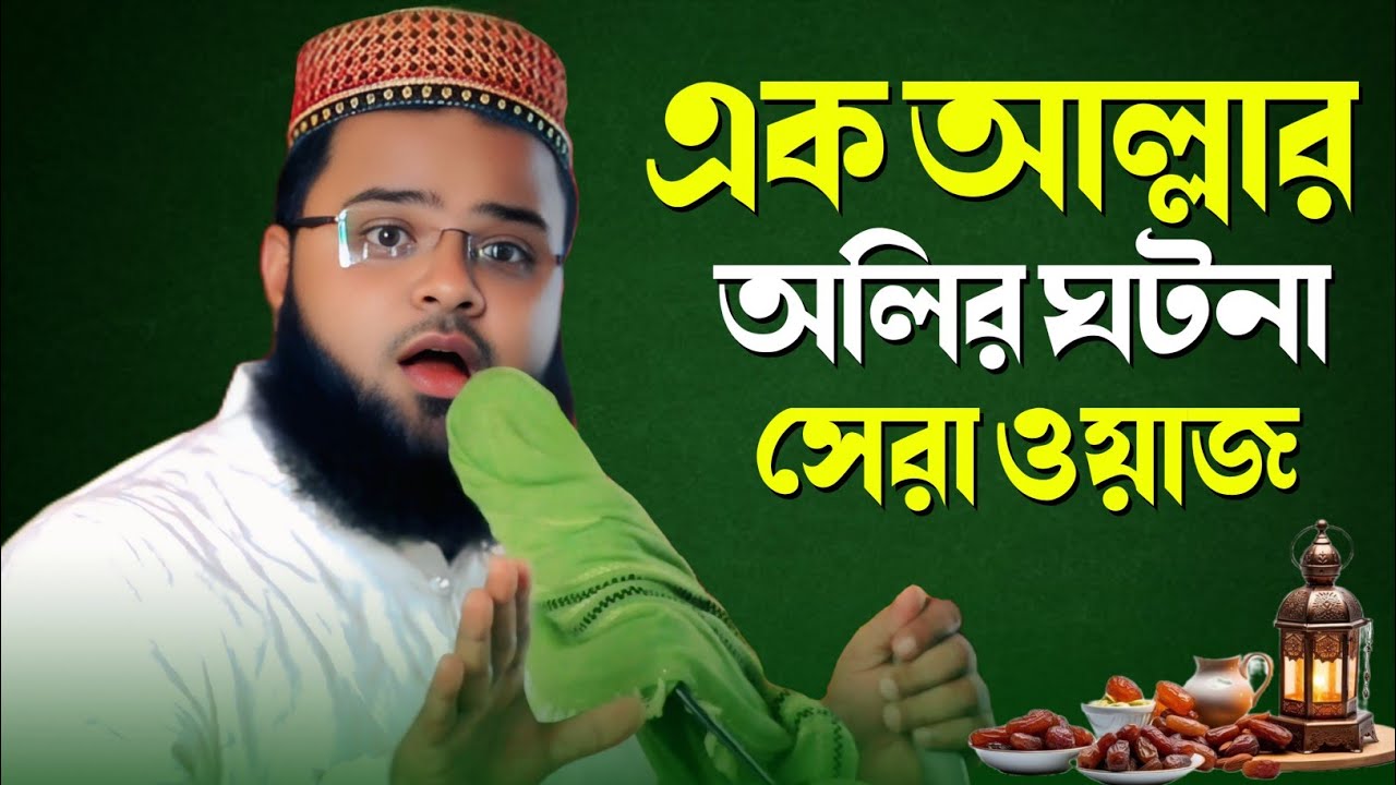এক আল্লাহর অলির ঘটনা সেরা ওয়াজ মাওলানা আজিজুর রহমান সাহেব