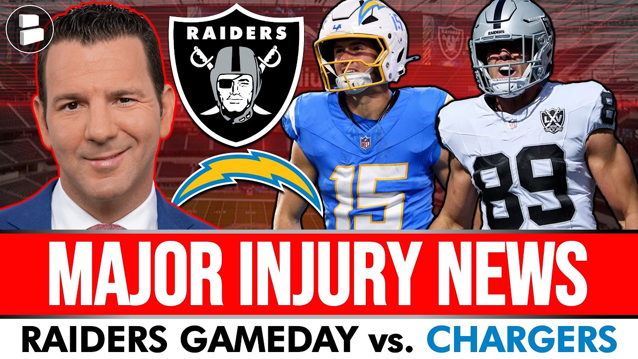 MAJOR Injury News From Multiple NFL Insiders Before Raiders vs. Chargers NFL Week 2