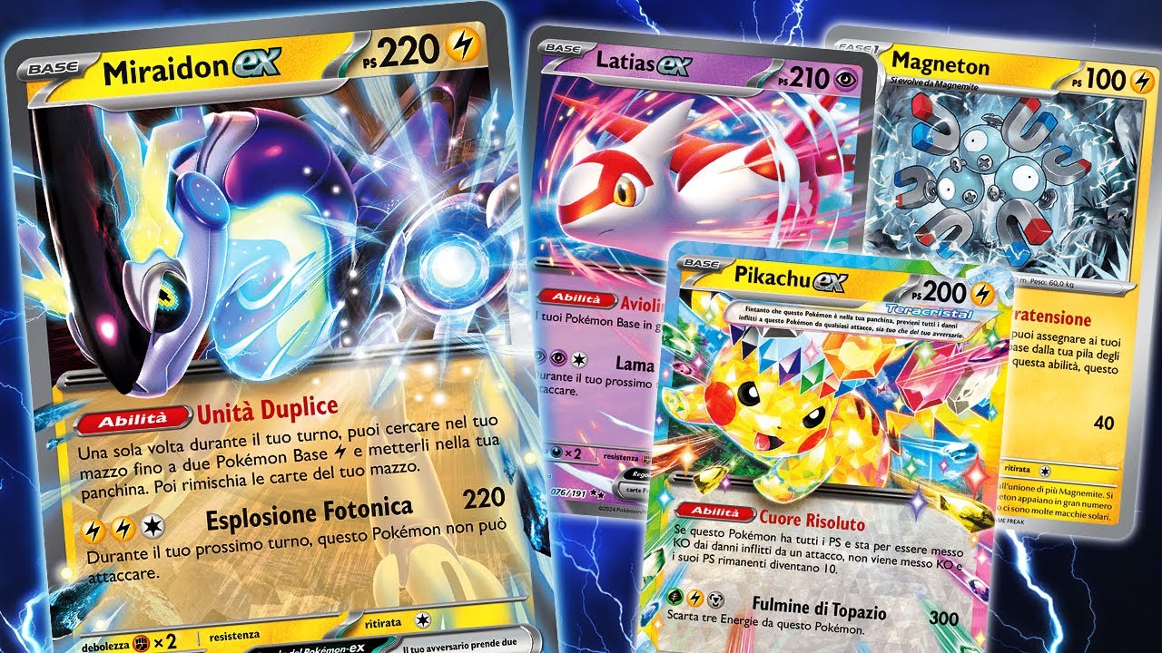 MIRAIDON è di nuovo FORTISSIMO grazie a SCINTILLE FOLGORANTI! | GCC Pokémon Deck