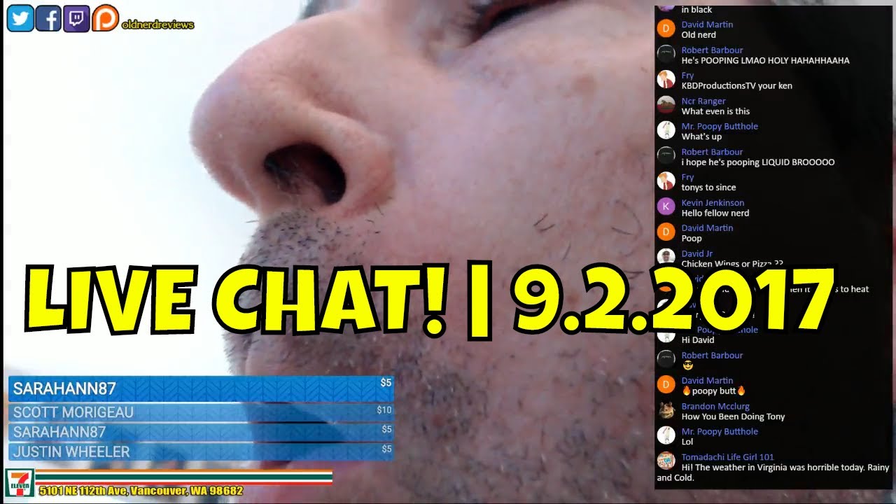 🔴 I Dunno What Nerdy Crap We're Doing | Old Nerd Reviews Live Stream | 9.2.2017 [REPLAY]