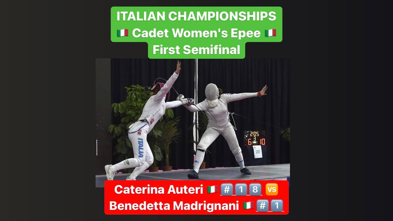 Italian Championships 2022 CWE - L4 - Caterina Auteri v Benedetta Madrignani