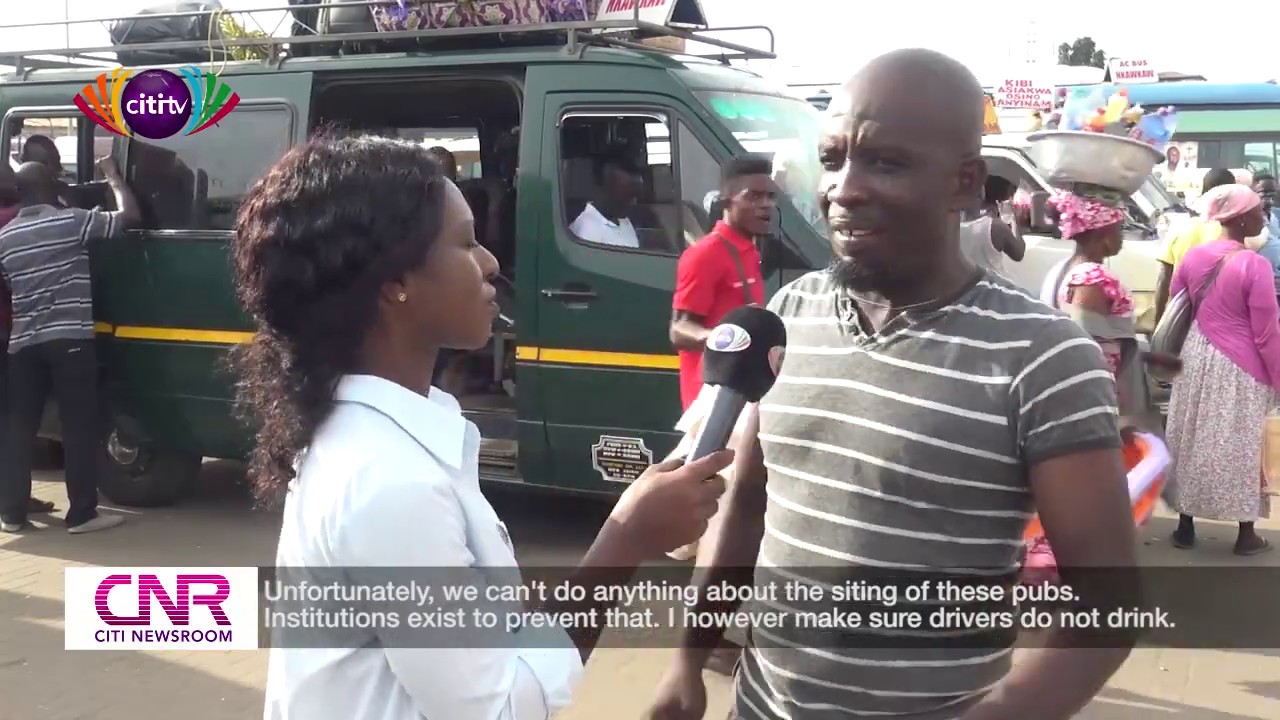Stakeholders call for strict policing of 'drinking spots' at bus stations  - Citi Newsroom