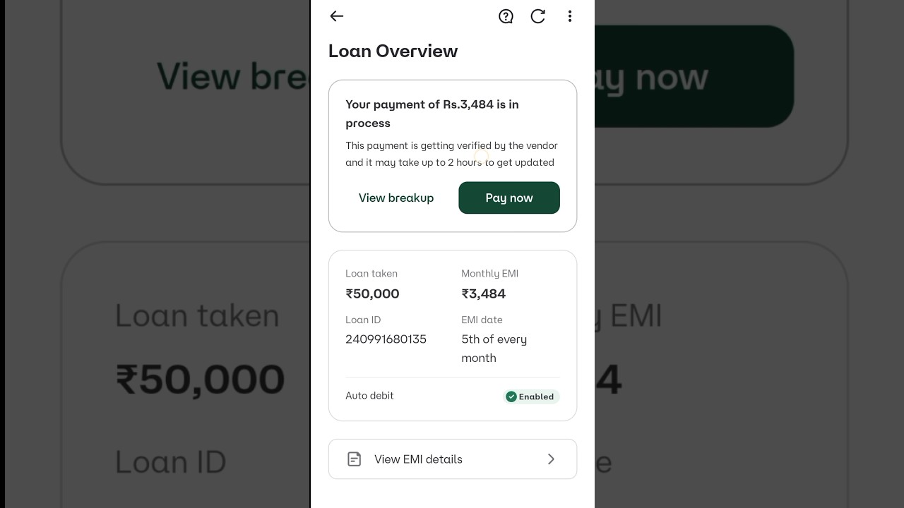 Moneyview EMI Payment Onine #moneyview✅  moneyview emi repayment
