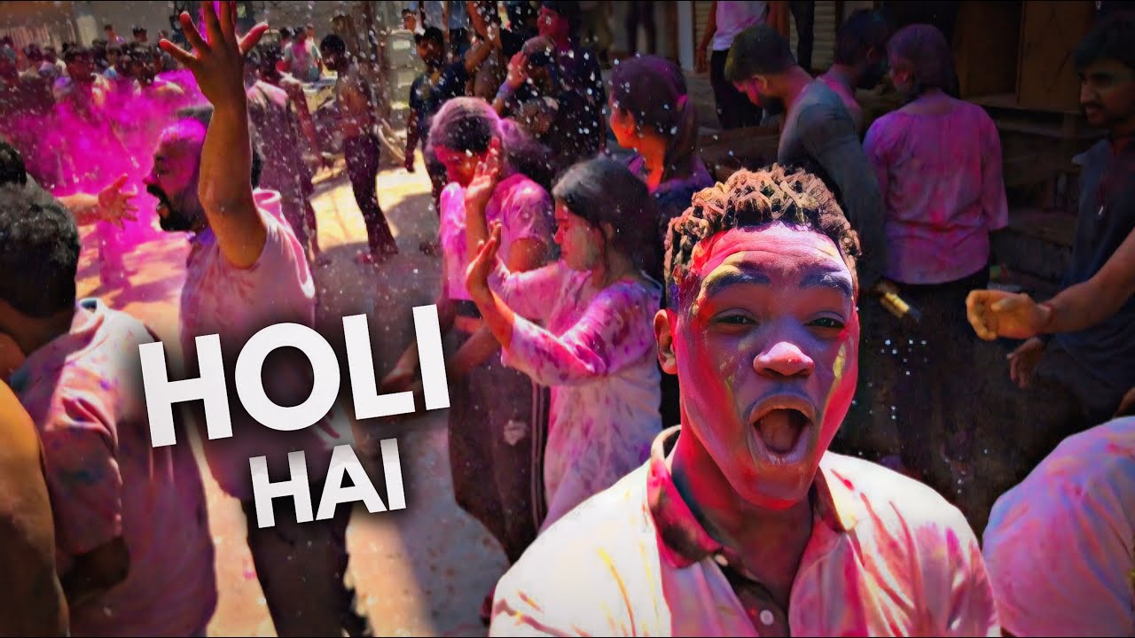 Surviving a WILD Holi Festival In India 🇮🇳