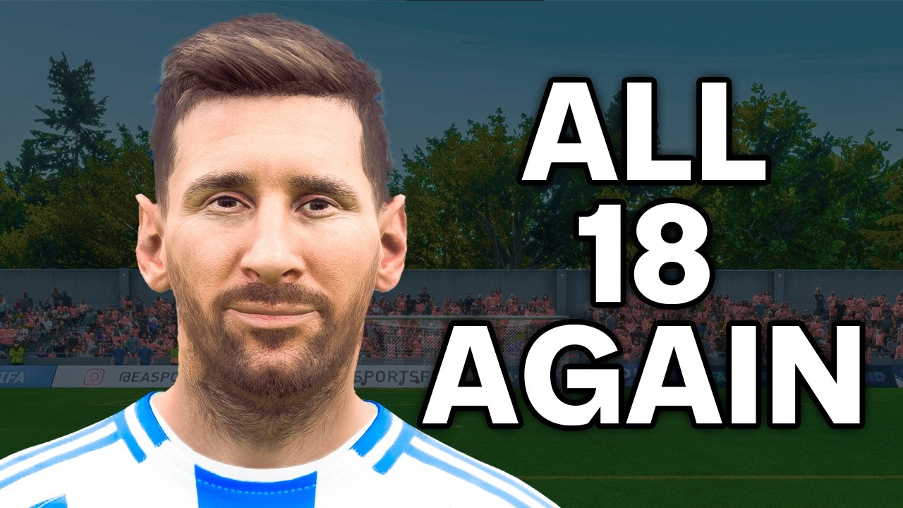 I Made Every Player 18 Again to Destroy World Football