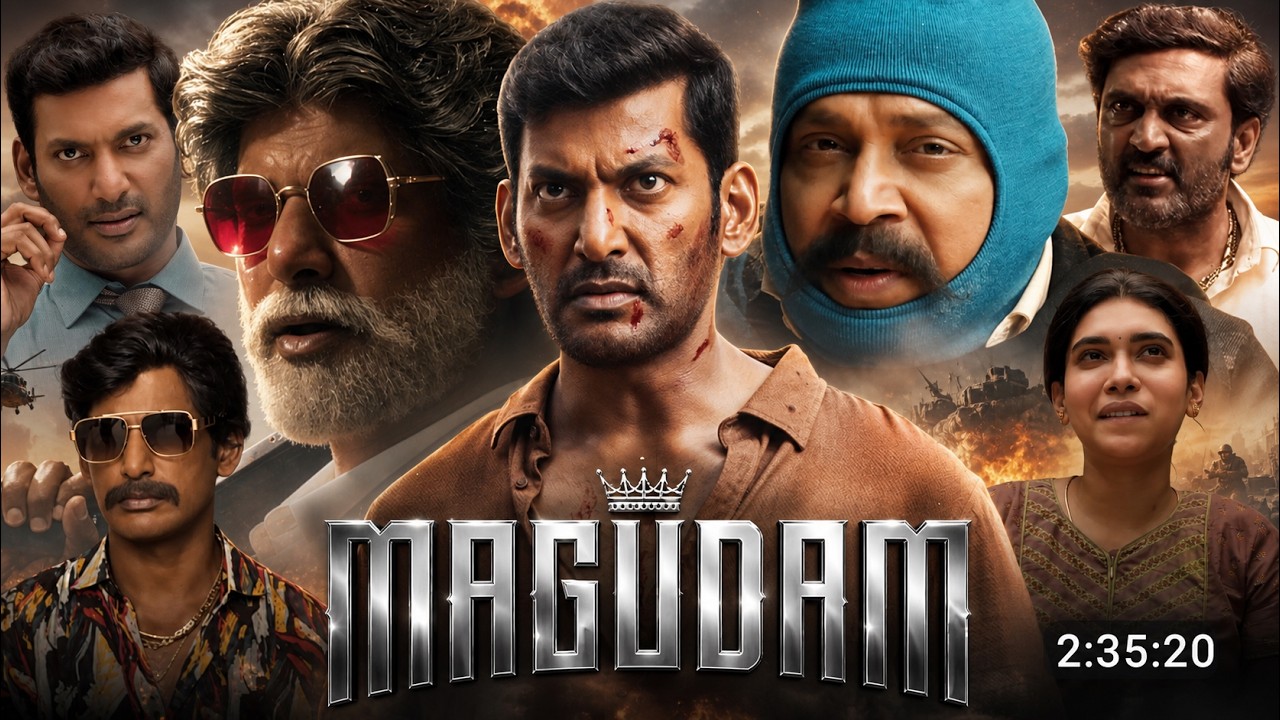 Magudam Full Movie Hindi Dubbed 2026 Latest Collection | Vishal New Movie | Anjali | Review
