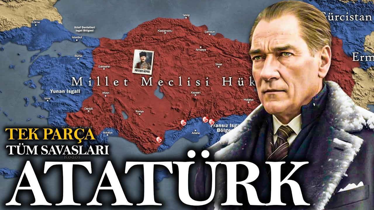 ATATÜRK'ÜN TÜM SAVAŞLARI || TEK PARÇA || DFT Tarih Belgesel