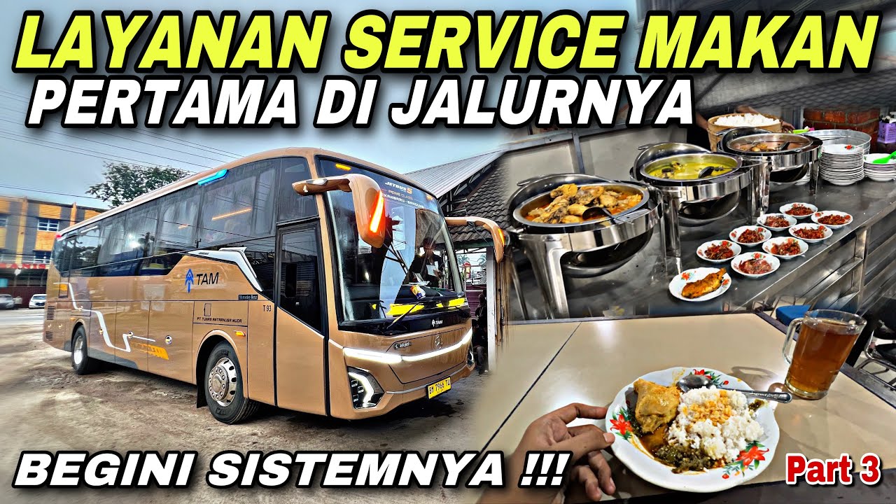 Layanan Service Makan Pertama Di Jalurnya 😍 Ternyata Begini Sistemnya ❗️| trip TAM “ Tandikek “
