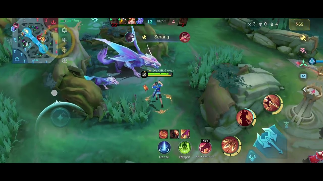 Push rank di akhir season|gameplay mobile legends#mobilelegends 