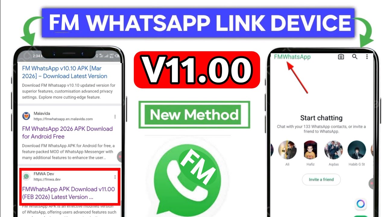 Download FM Whatsapp New Update v11.00 | FM Whatsapp New V11.00 Kaise Download Kare | FM Whatsapp