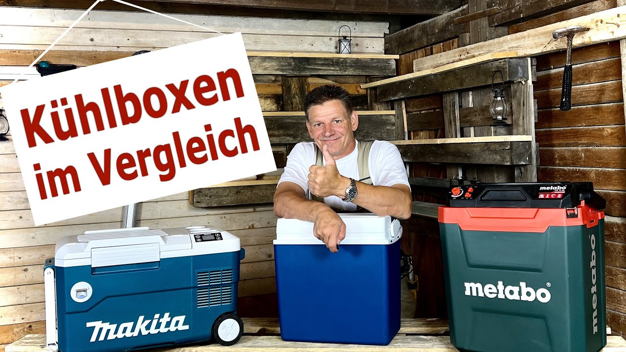 DH - Kühlboxen im Vergleich: Makita, Metabo und No-Name. Wo ist der Unterschied?