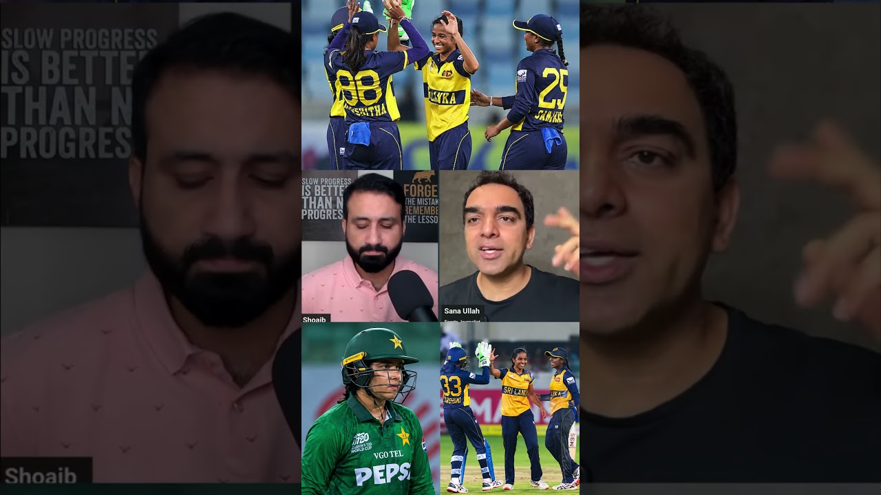 Pakistan Women Humiliated Again! Sri Lanka&rsquo;s Dominance Sparks Pak Media Reaction 🔥 #ytshorts