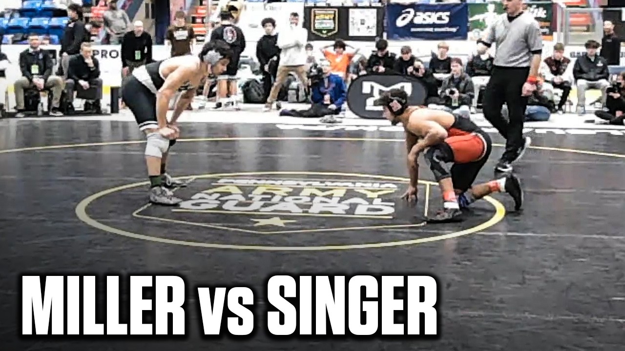 Melvin Miller, Bishop McCort vs Nick Singer, Faith Christian | 2026 PIAA AA Team State Finals