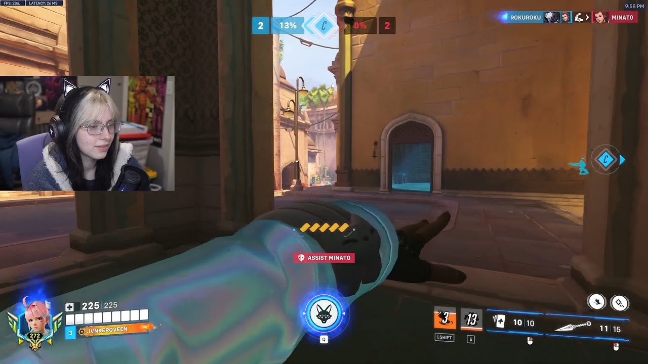 ТОП 0,01% КИРИКО - ГЕЙМПЛЕЙ АСПЕН КИРИКО | OVERWATCH 2 СЕЗОН 17
