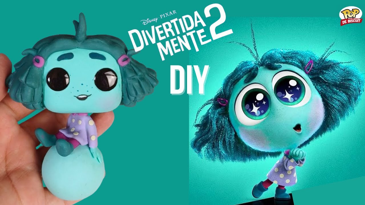 DIY -  INVEJA FUNKO POP de Biscuit -  Divertida mente