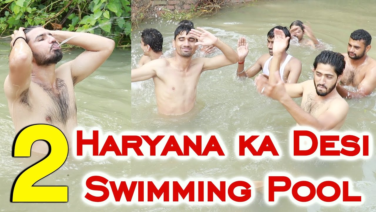 HARYANA KA DESI SWIMMING POOL ( PART- 2) |  नहर की मस्ती | Haryanvi Comedy !Vine! rOcKsTaR pK Films