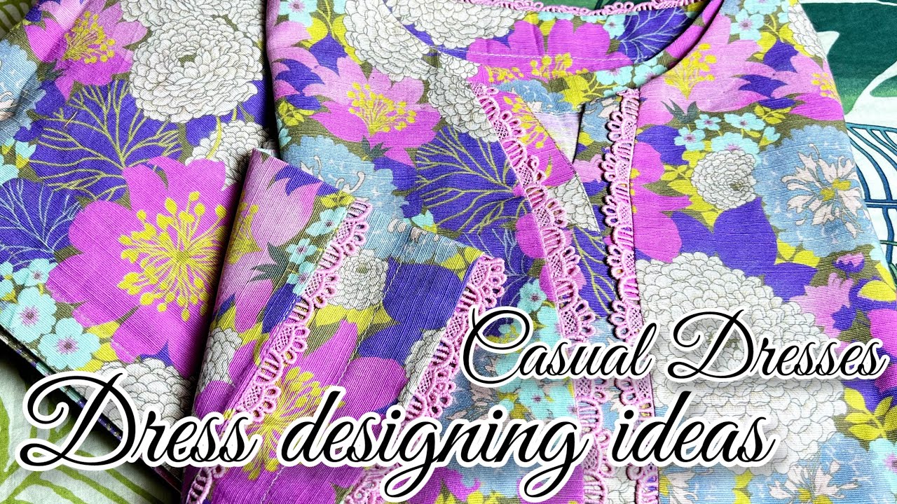 How to design casual dresses | #dressdesigns بہترین سٹیچنگ اور اعلی شاپنگ کے لیے رابطہ کریں