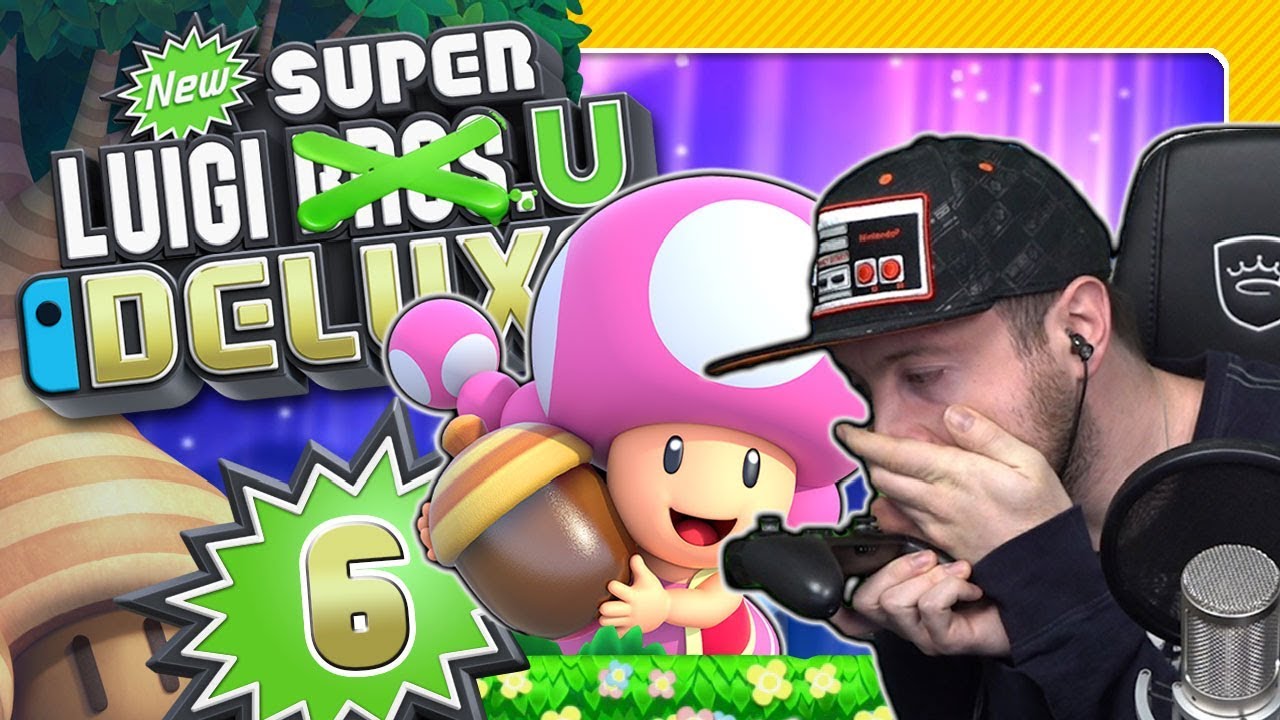 NEW SUPER LUIGI U DELUXE 🤬 #6: Schlittern und rutschen durch die Eiswürfeleisfälle