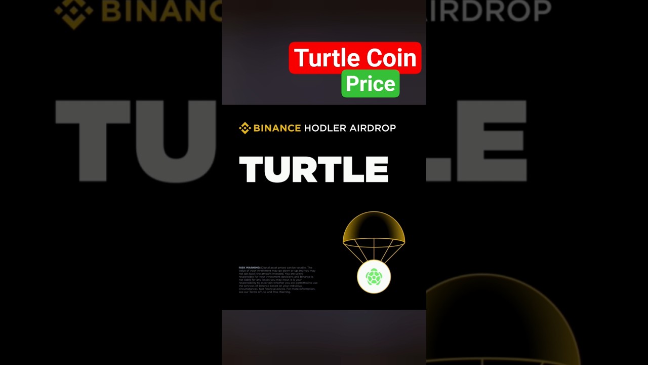 Turtle airdrop | binance new listing update | Turtle crypto | Turtle coin price prediction | #turtle