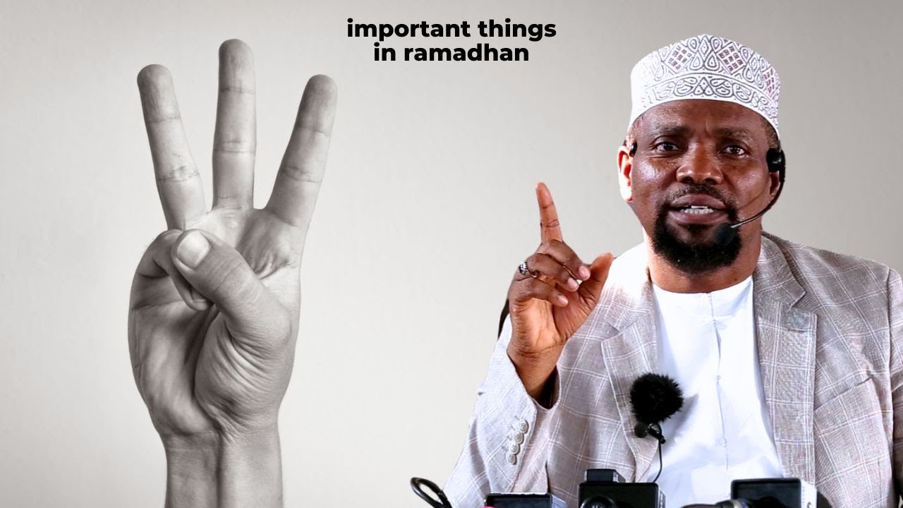Mambo Matatu Yanayopaswa Kuombwa Sana Ndani Ya Mwezi Wa Ramadhan - Shk Walid Alhad #DarsaLaTafsir