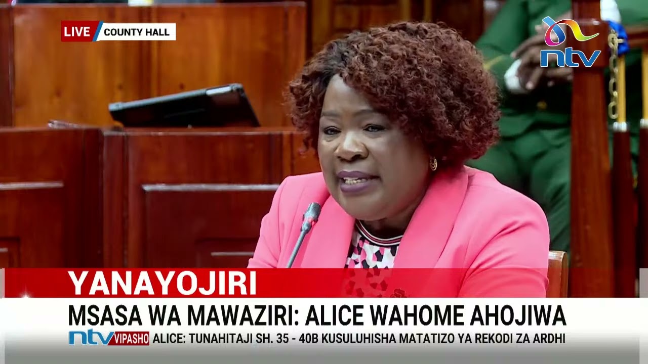Full session: Vetting of Lands CS nominee Alice Wahome
