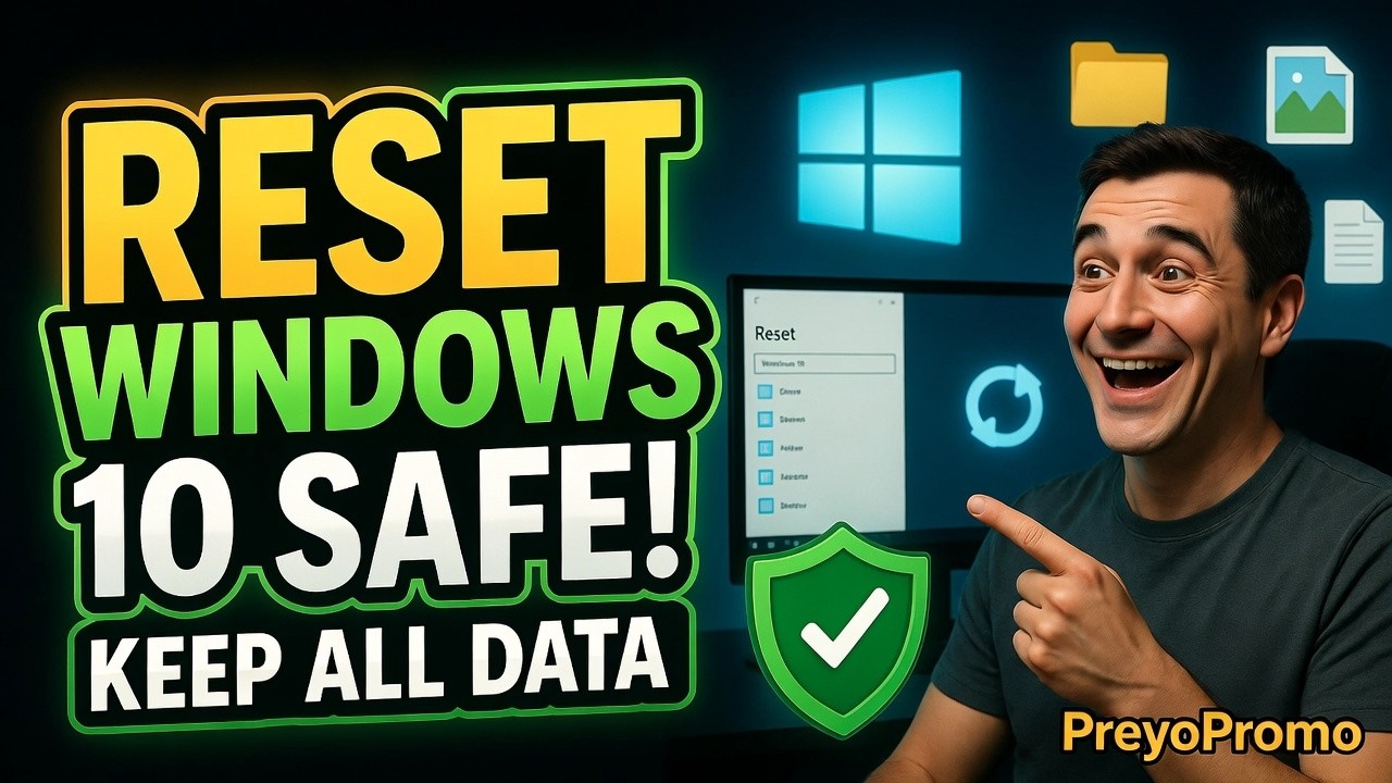 How to Factory Reset Windows 10 WITHOUT Losing Your Files (2026 Guide)