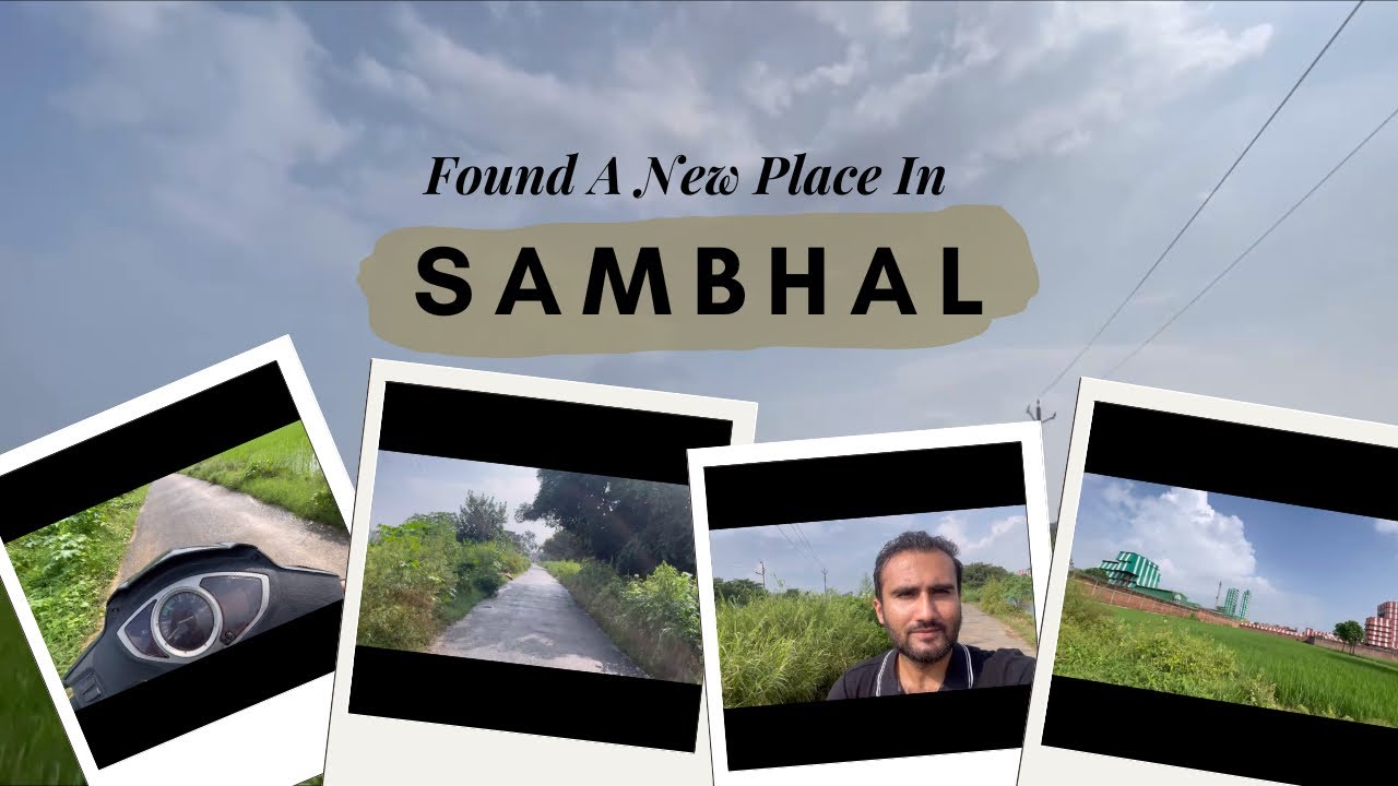 Found A New Place In SAMBHAL | My City Vlog | Sambhal | Chakki Ka Paat | Homeopathic Medicines | 