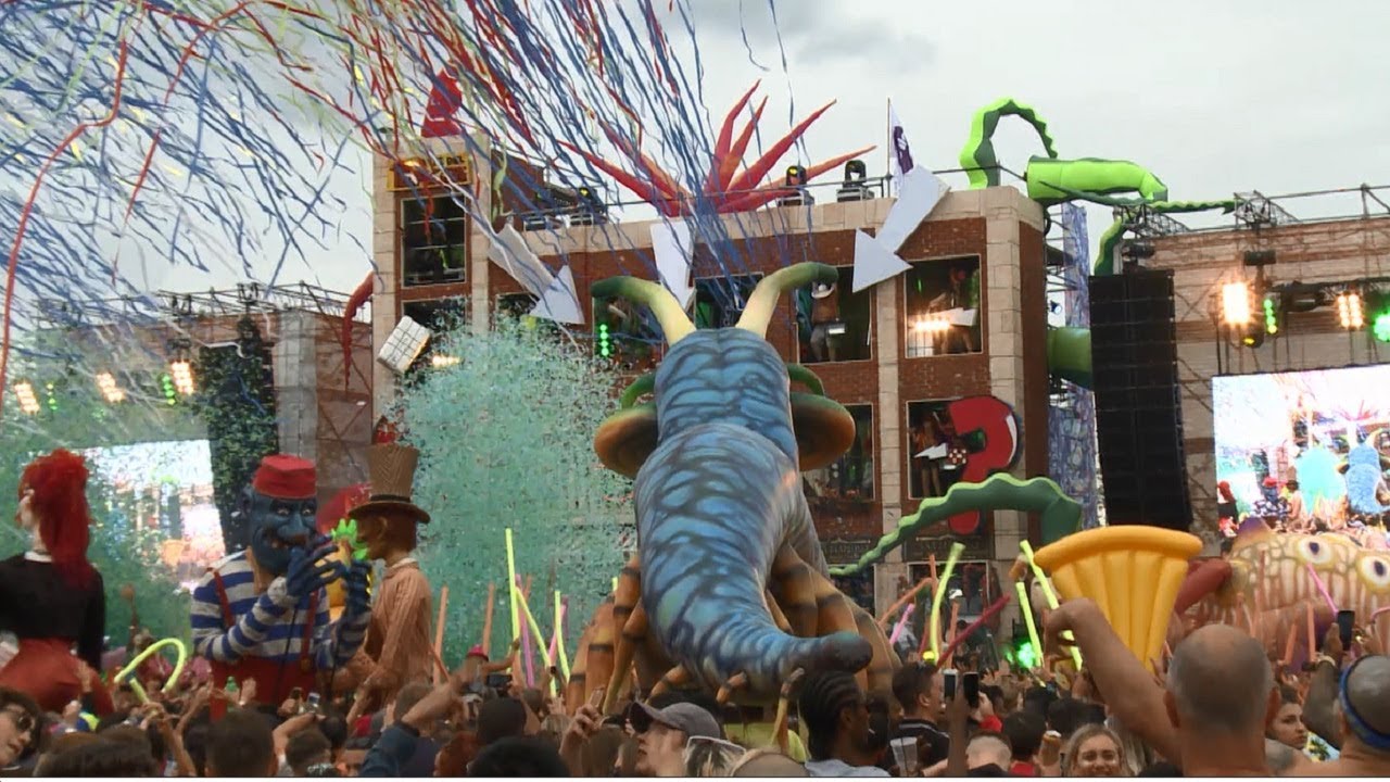 Elrow Town, London 2017. Live stream & IMAG by Flipside Productions