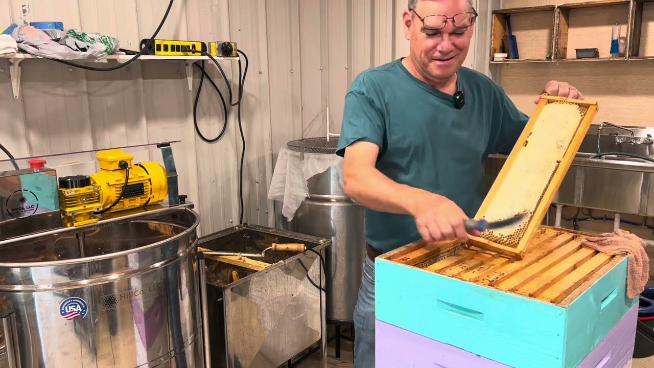 Honey House and Honey Extraction