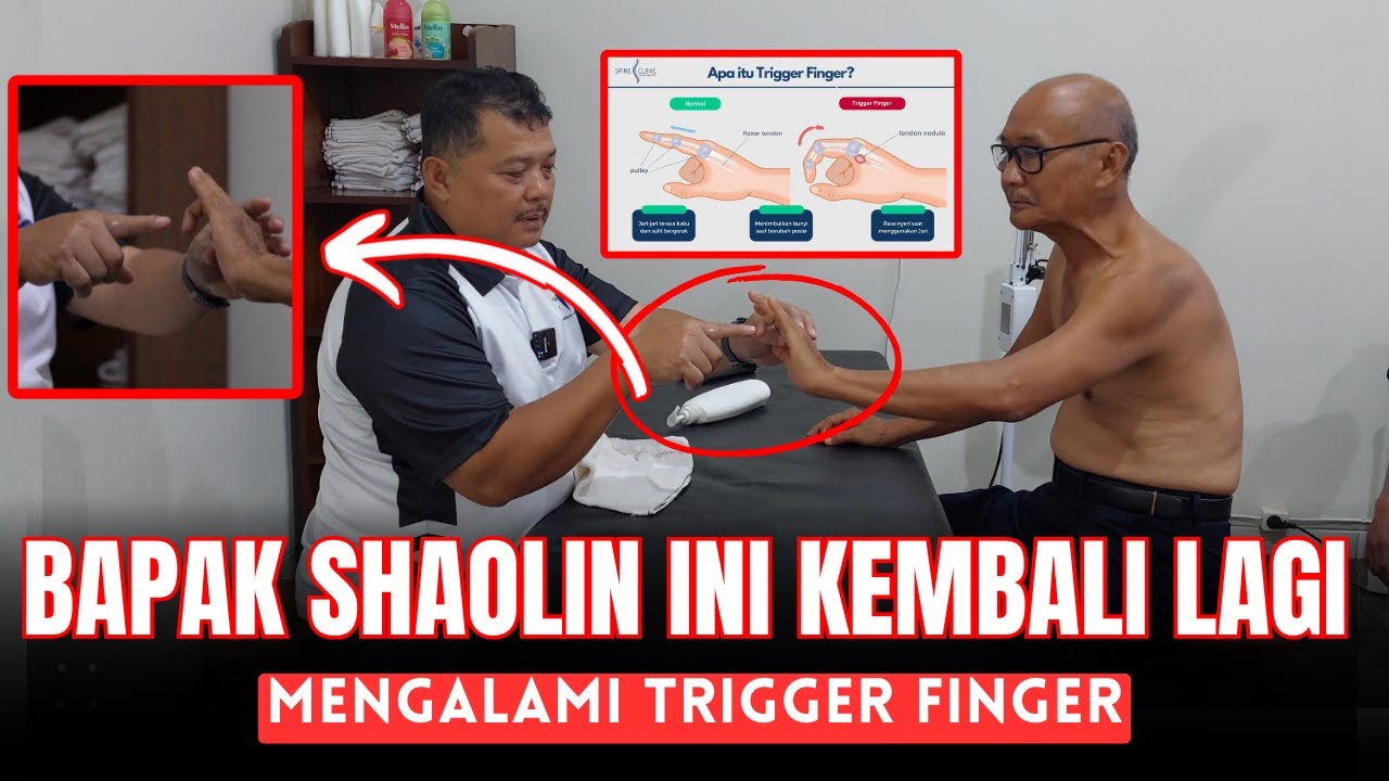 MCO ARIF - BAPAK SHAOLIN INI KEMBALI LAGI, MENGALAMI TRIGGER FINGER