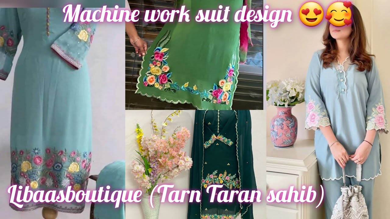 Machine work suit design inspiration / latest machine work suit design