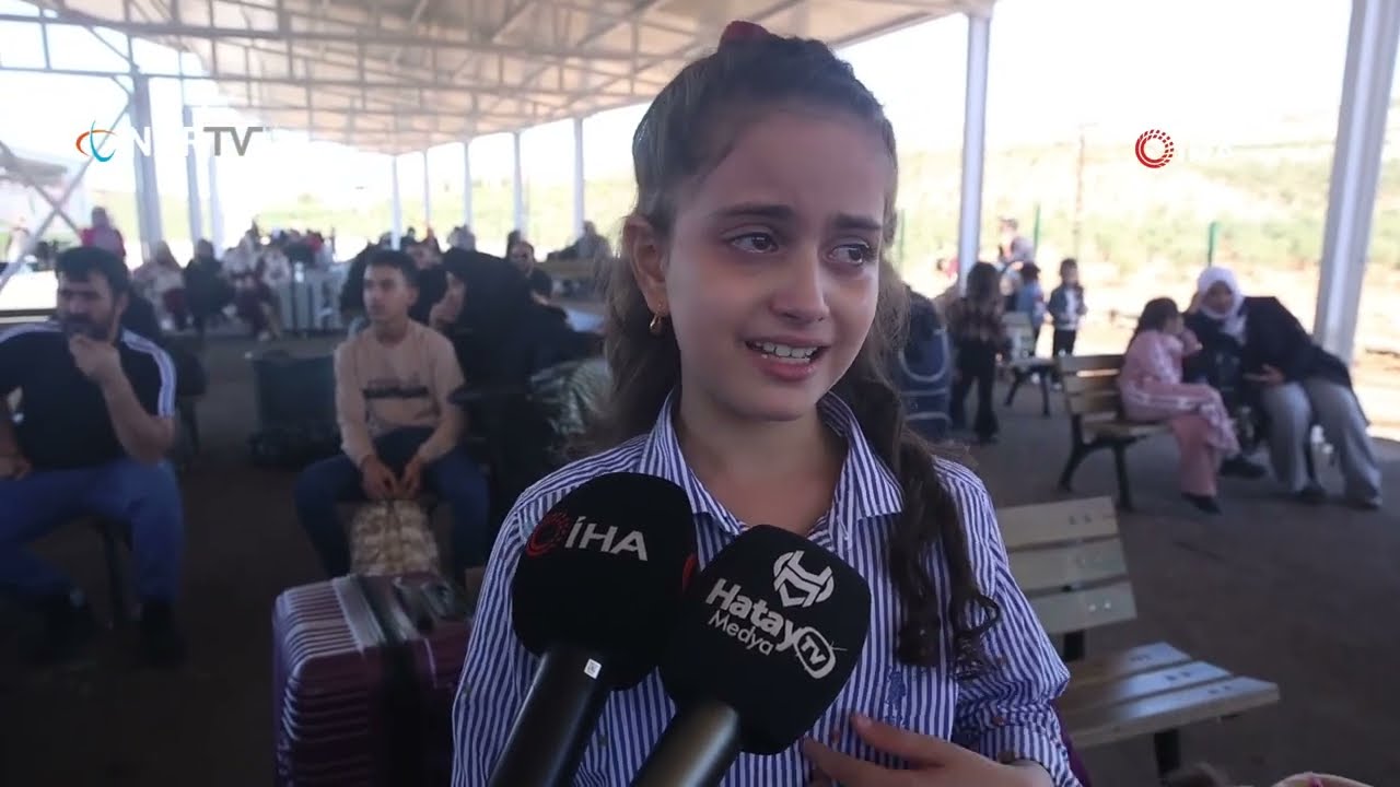 9 Yaşındaki Suriyeli &Ccedil;ocuğun Duygulandıran Veda S&ouml;zleri: &ldquo;T&uuml;rkiye Benim İkinci Vatanım&rdquo;