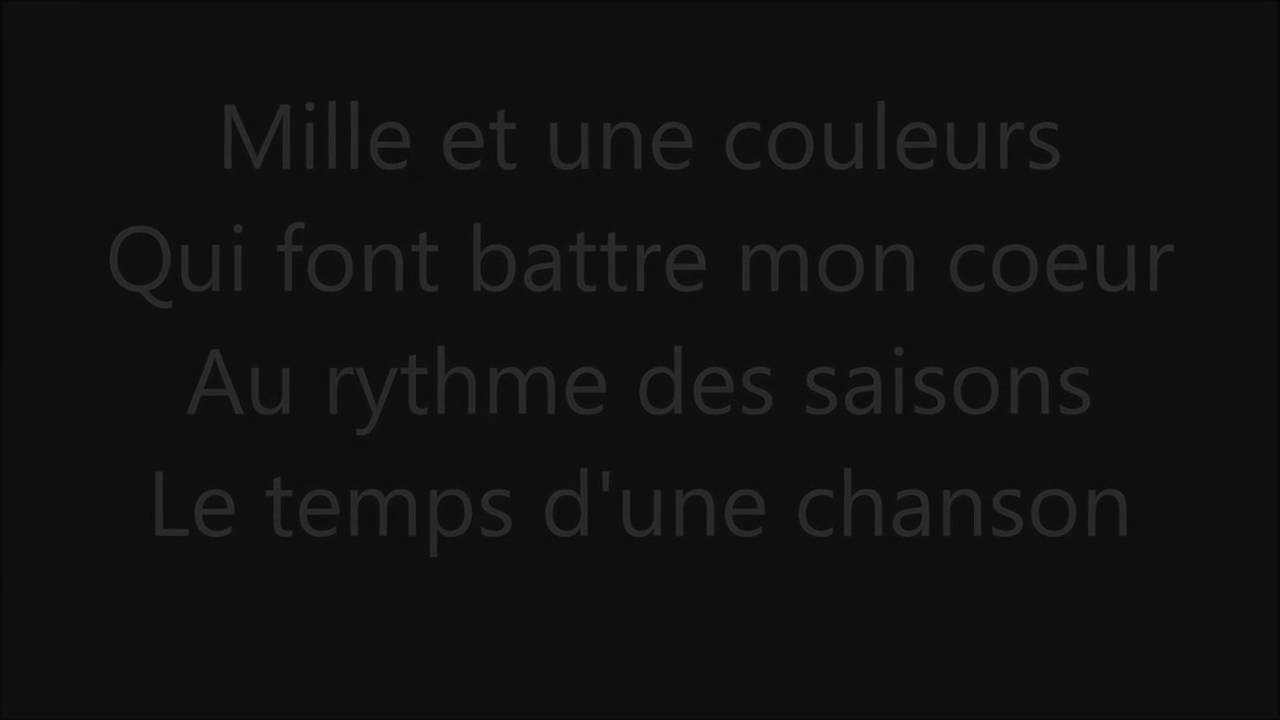 Indila-Feuille D'automne (PAROLES OFFICIEL)