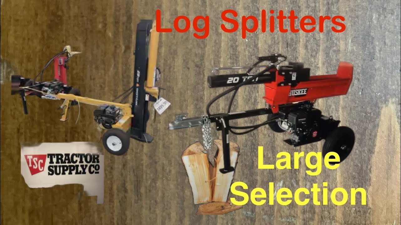 Log Splitters At Tractor Supply