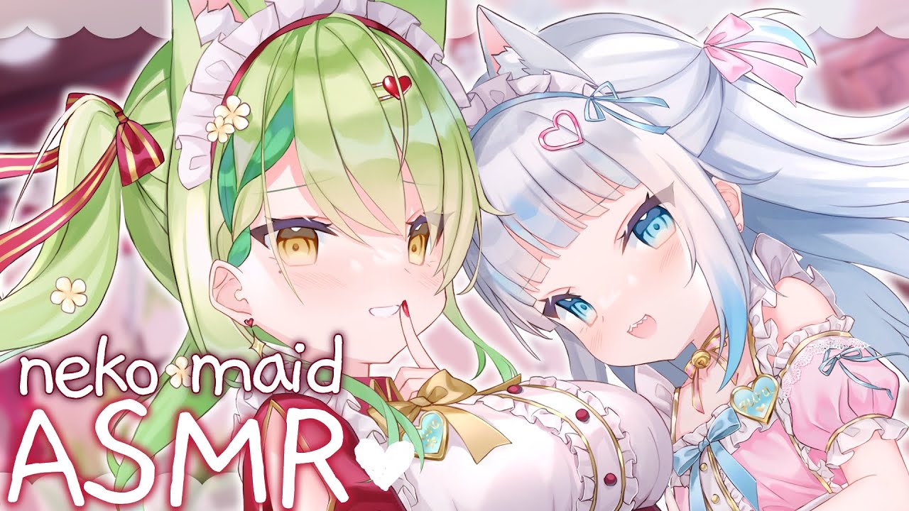 【 ASMR 】Neko Maid Cafe! Nya~ 💕