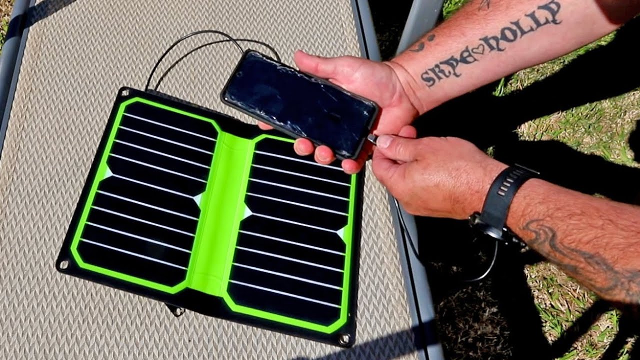 BEAM Outback 11 Watt Solar Panel test and review