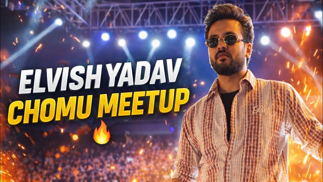 Elvish Yadav Chomu Meetup 🔥 Huge Crowd in Chomu Jaipur Rajasthan