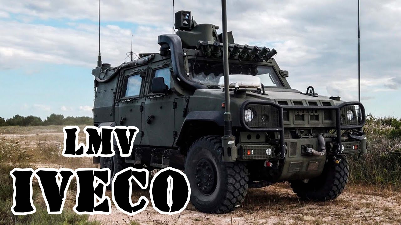 Итальянская бронемашина Iveco LMV || Обзор
