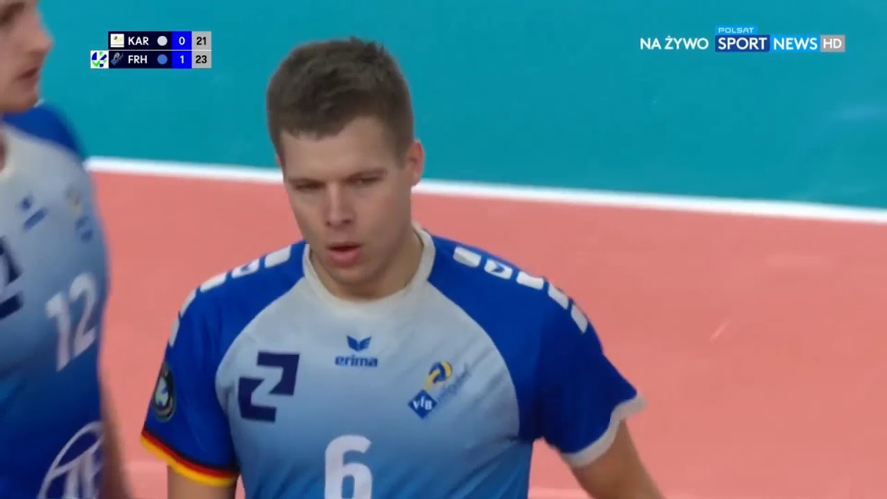 Martti Juhkami highlights in the Champions League game Friedrichshafen - Karlovarsko
