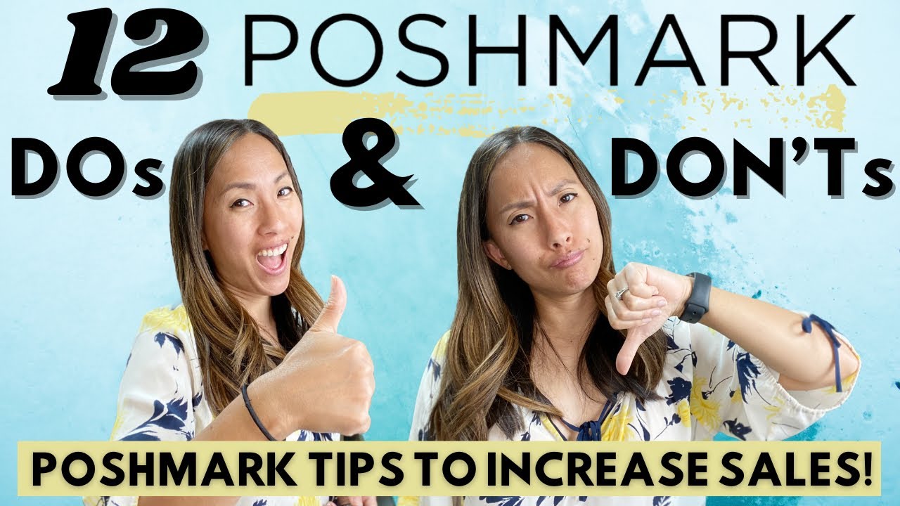 12 Poshmark Tips and Tricks to Help You Make More Sales On Poshmark! Selling on Poshmark in 2021
